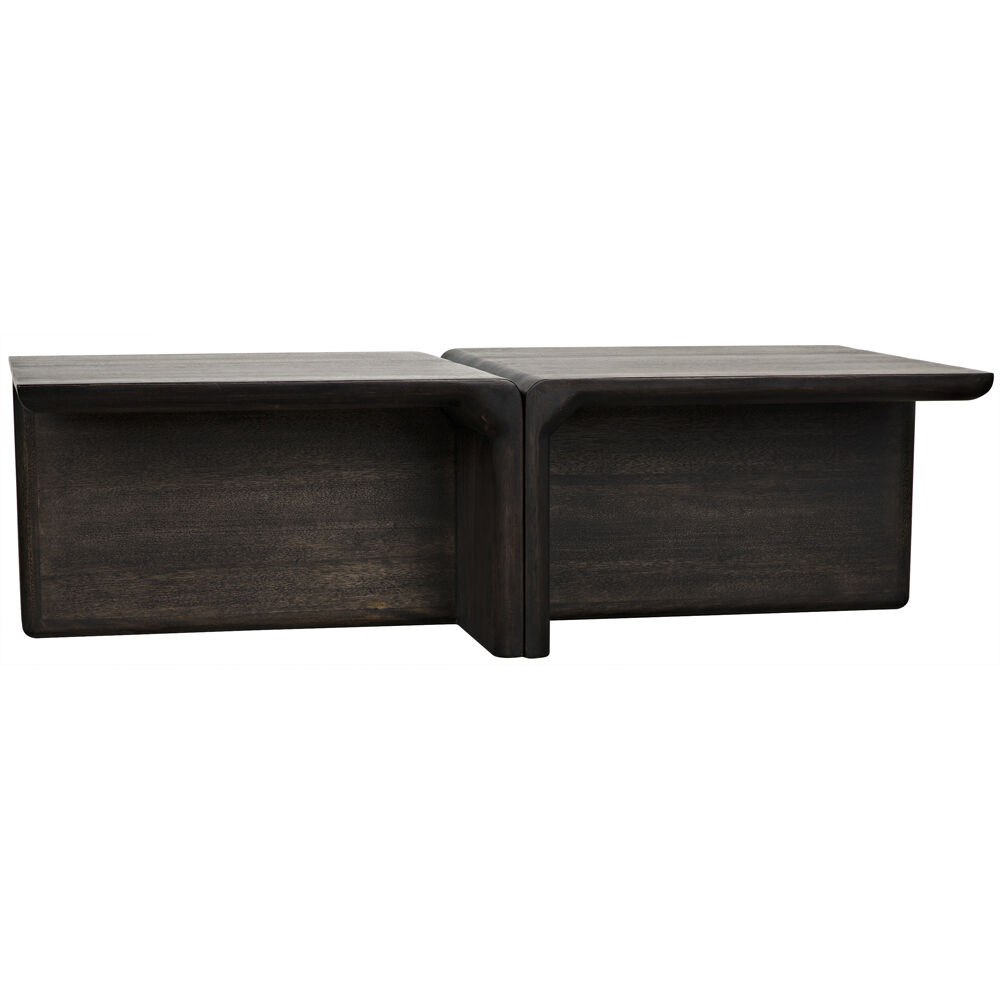 Hagen 60 X 30 inch Ebony Walnut Coffee Table