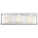 Rover LED 18 inch Chrome Bath Bar Wall Light