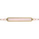 Lansdowne 1 Light 39 inch Gold Vanity Light Wall Light