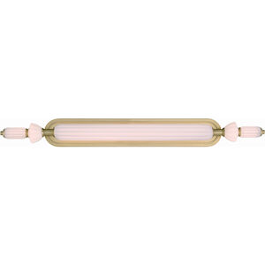 Lansdowne 1 Light 39 inch Gold Vanity Light Wall Light
