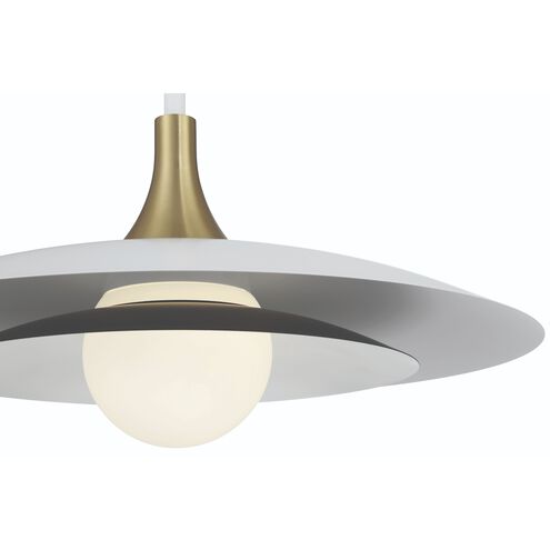 Welsh LED 24 inch White Pendant Ceiling Light