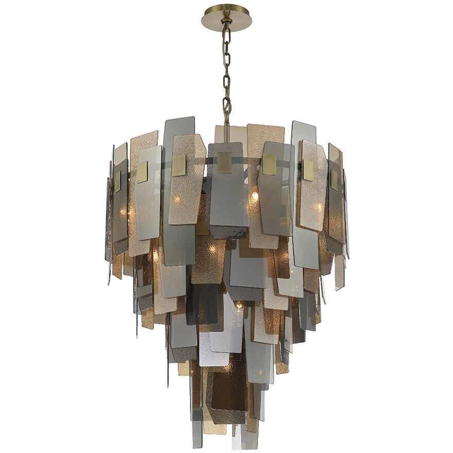 Cocolina 19 Light 30 inch Brass Chandelier Ceiling Light