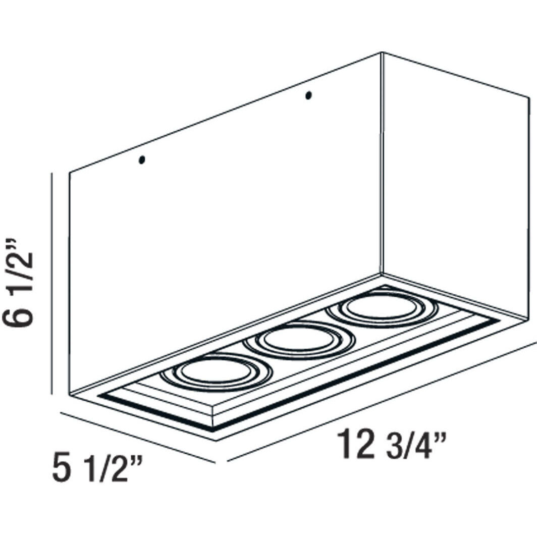 Santo LED 6 inch White Flush Mount Ceiling Light
