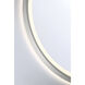Artell 32 inch Brushed Silver LED Mirror