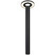 Orbit 8 watt Black Outdoor Bollard