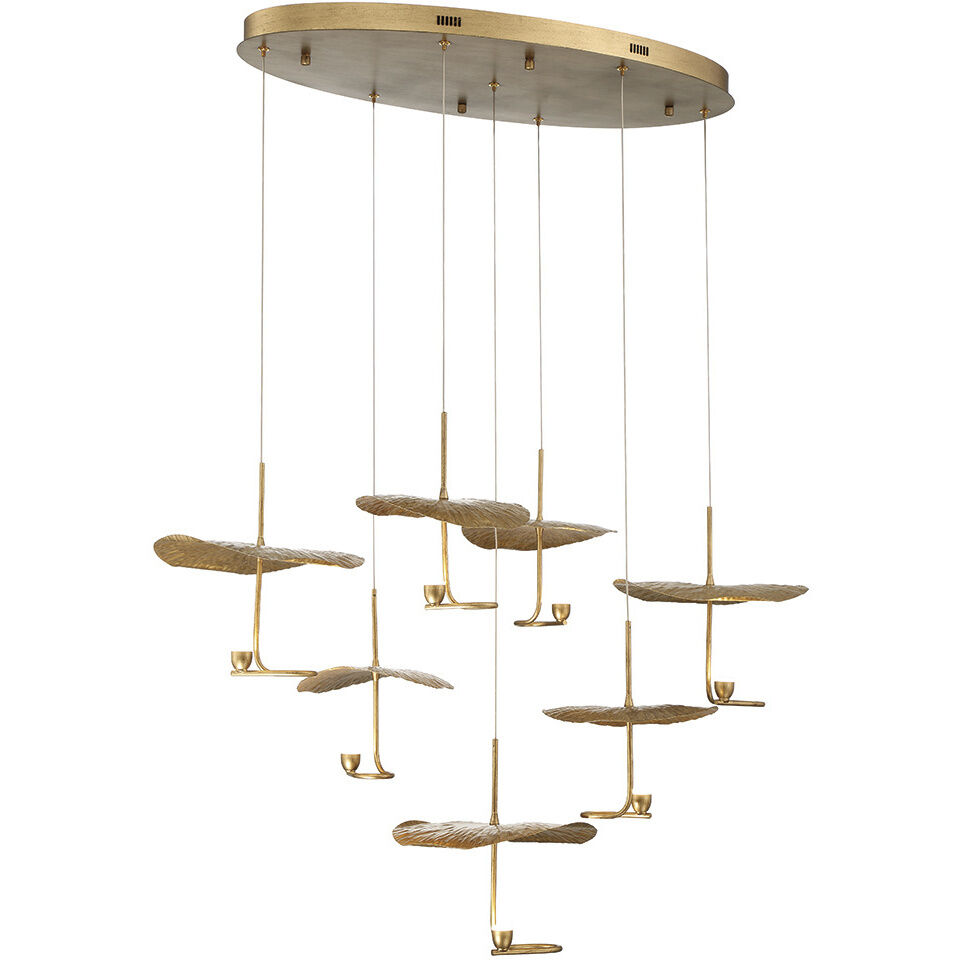 Lagatto LED 21.5 inch Bronze Chandelier Ceiling Light