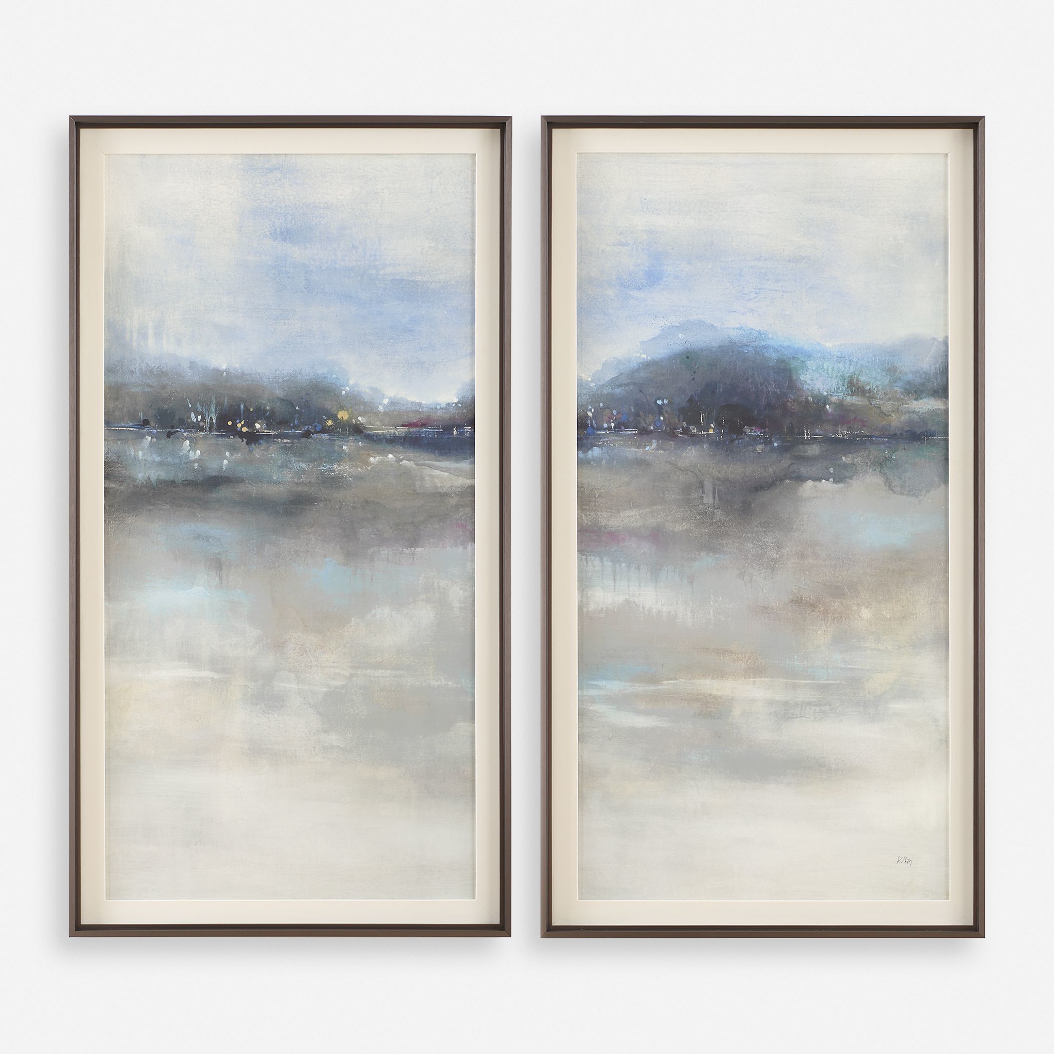 Thinking Of You 51.88 X 27.88 inch Landscape Prints, Set of 2
