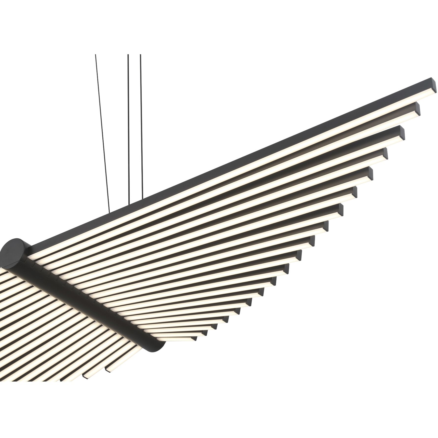 Seraph LED 10.75 inch Black Chandelier Ceiling Light