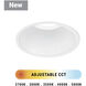 Midway LED White Recessed Fixture