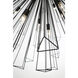 Dendelio 35 Light 54 inch Black Chandelier Ceiling Light