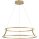 Cadoux 2 Light 30.00 inch Chandelier