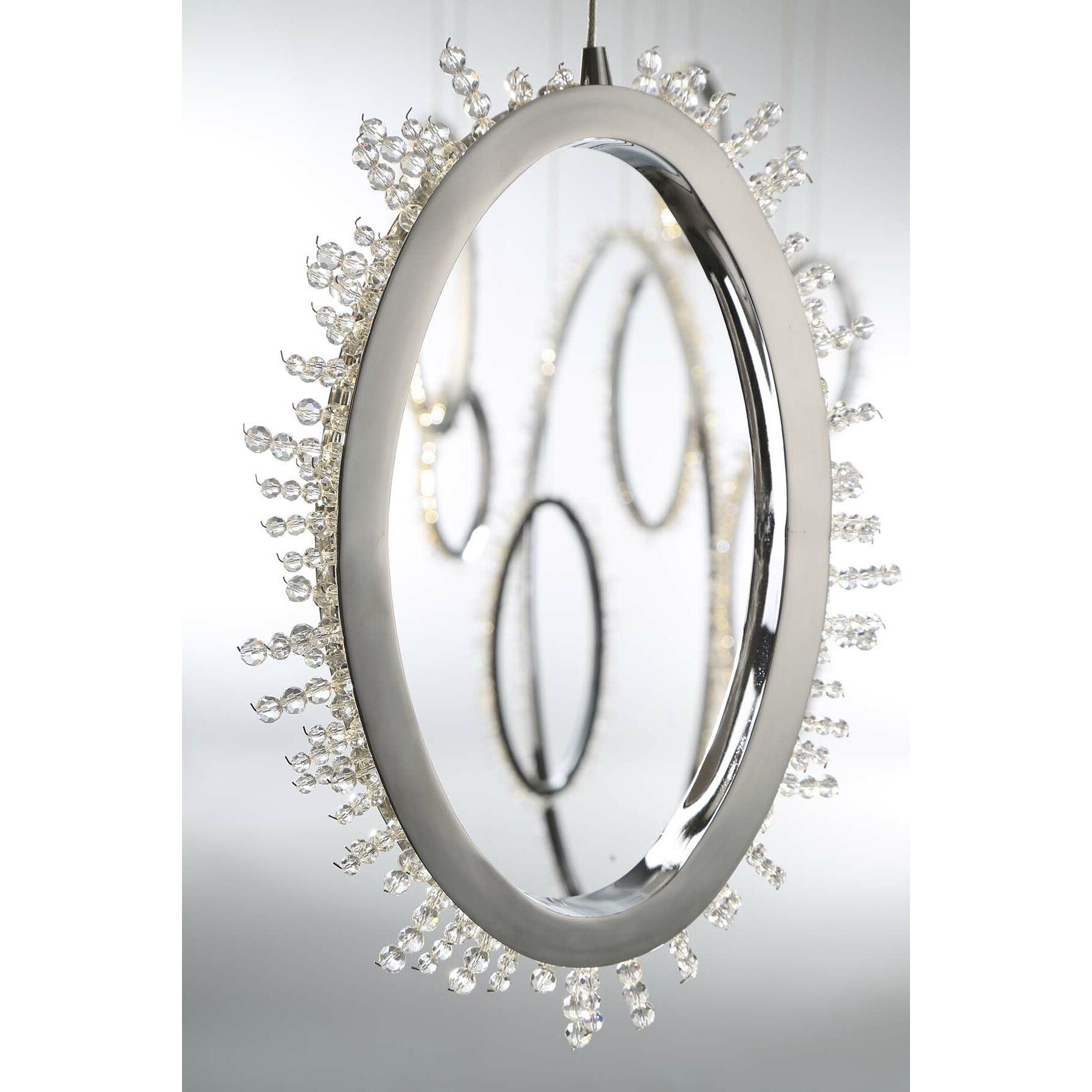 Scoppia LED 1.25 inch Chrome Pendant Ceiling Light