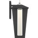 Andson LED 18.75 inch Satin Nickel-Sand Black Mix Outdoor Wall Sconce
