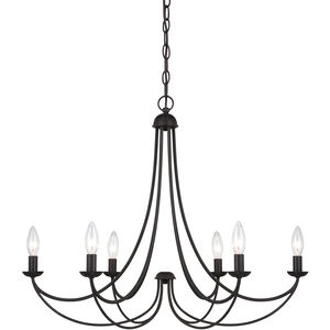 Mirren 6 Light 28 inch Imperial Bronze Chandelier Ceiling Light