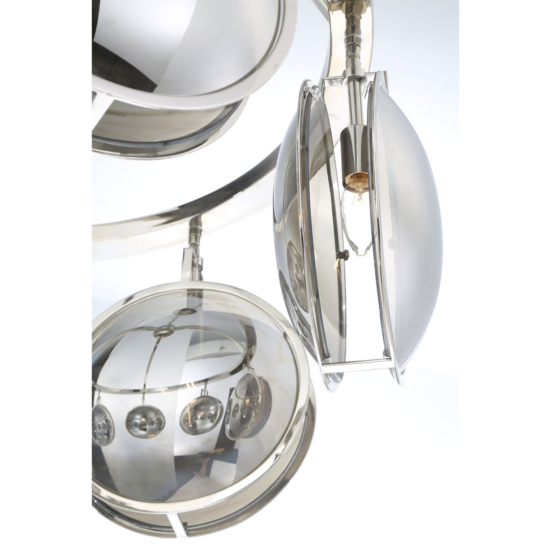 Havendale 8 Light 27 inch Polished Nickel Chandelier Ceiling Light