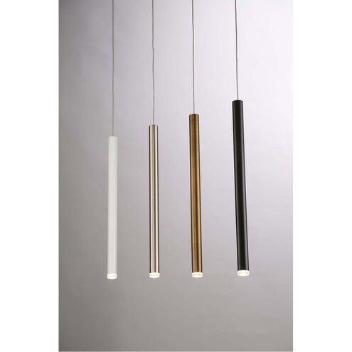 Navada LED 1 inch Brass Pendant Ceiling Light, Medium