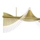 Voltik 72 Light 29 inch Gold Chandelier Ceiling Light