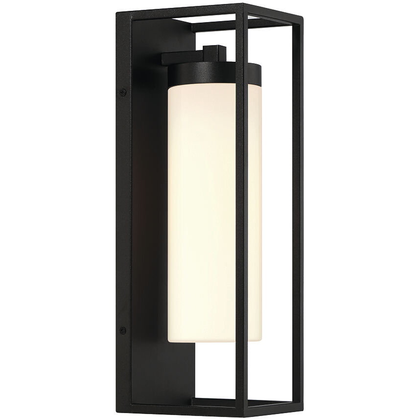 Ren 1 Light 16.5 inch Black Outdoor Wall Sconce