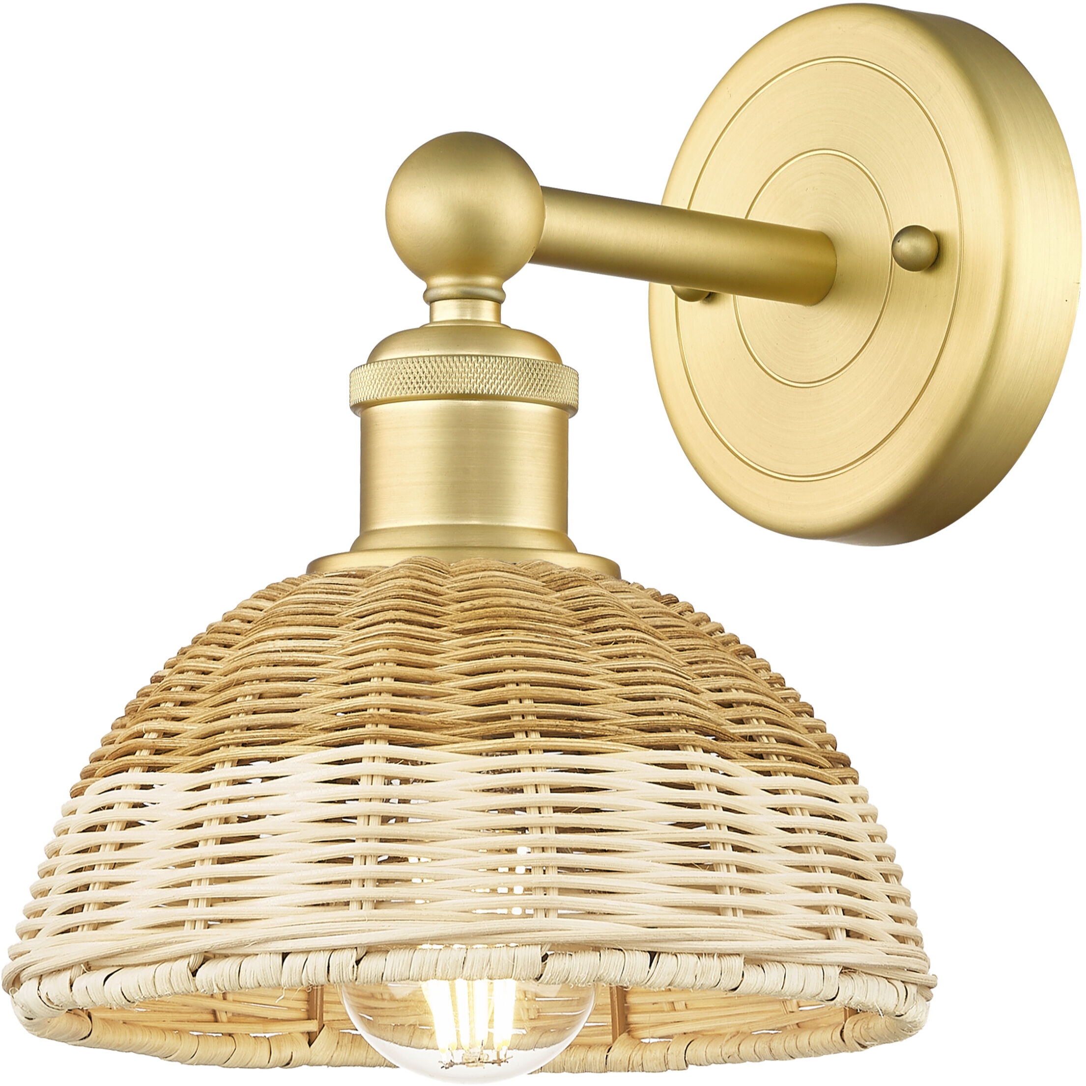 Edison Bristol Natural II 1 Light 7.50 inch Wall Sconce