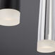 Tassone LED 2 inch Chrome Pendant Ceiling Light