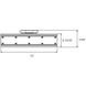 Ontario LED 4 inch Platinum Outdoor Wall Mount