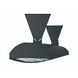 EF40 Series 9 X 8 inch Black Electric Patio Heater in Clover
