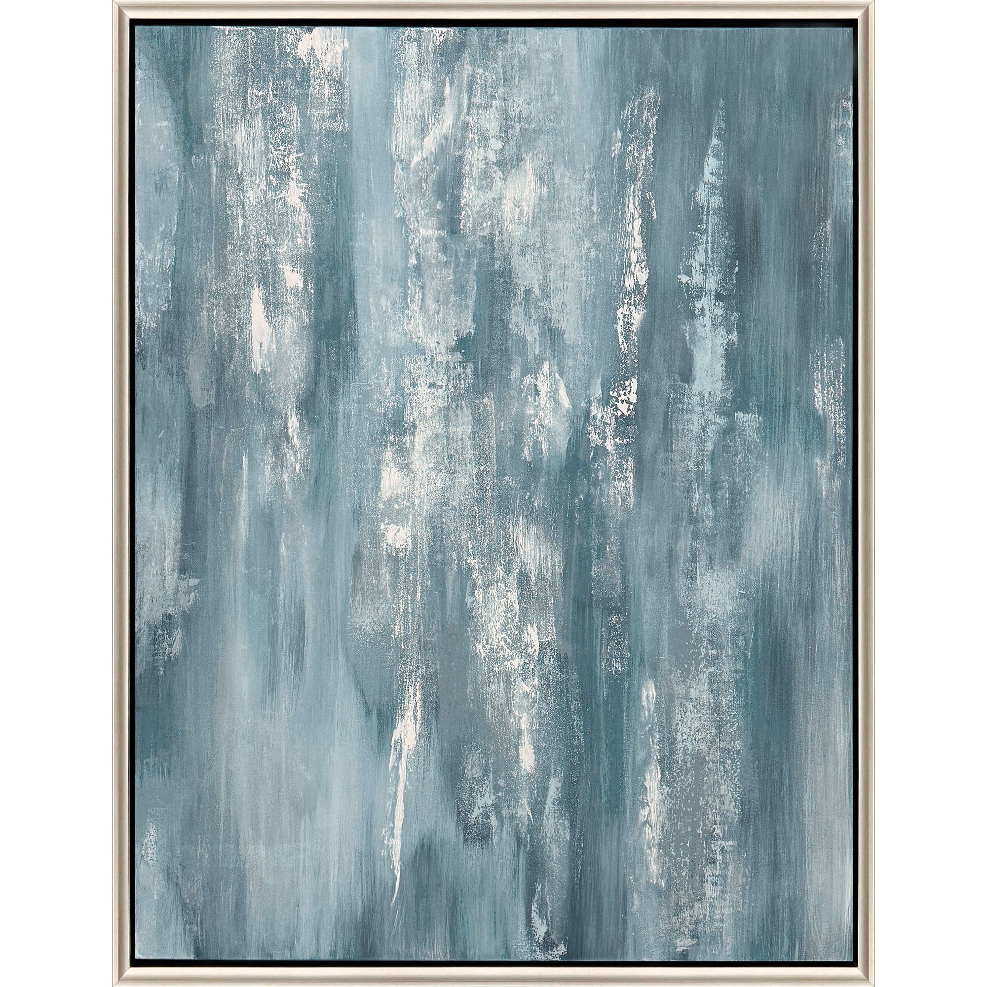 Blue Echo Blue and Turquoise Canvas, The Studio