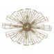 Dendelio 10 Light 24.5 inch Gold Chandelier Ceiling Light