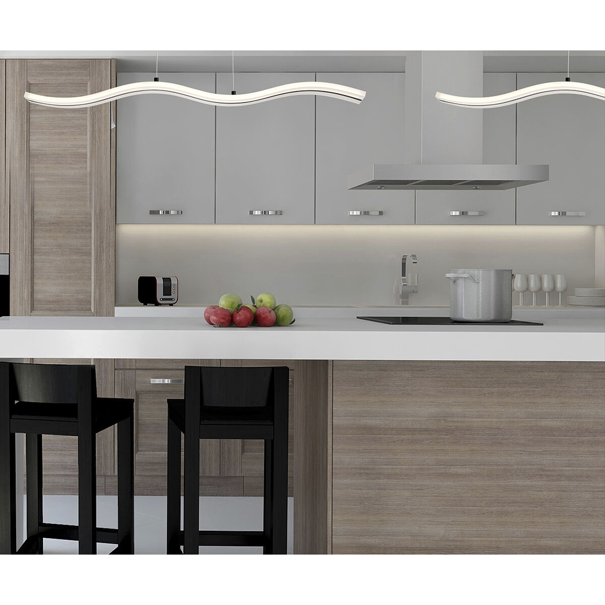 High Tide Linear Chandelier Ceiling Light