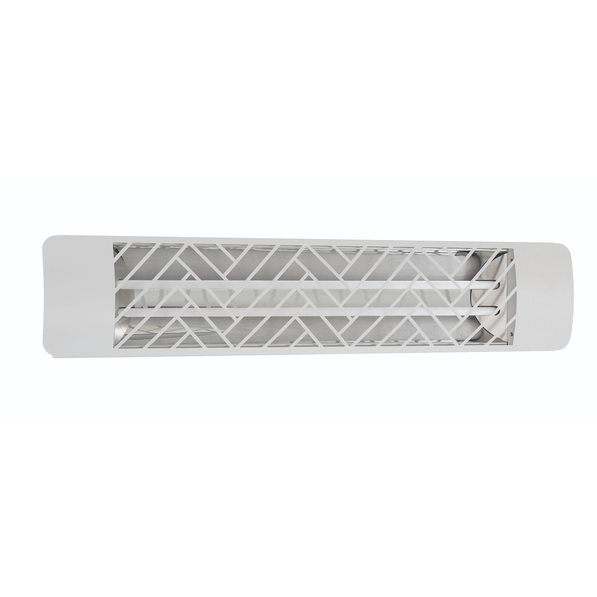 EF40 Series 9 X 8 inch White Electric Patio Heater in Clover