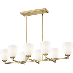 Oren 8 Light 17.50 inch Island Light