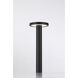 Perch 10 watt Black Outdoor Bollard