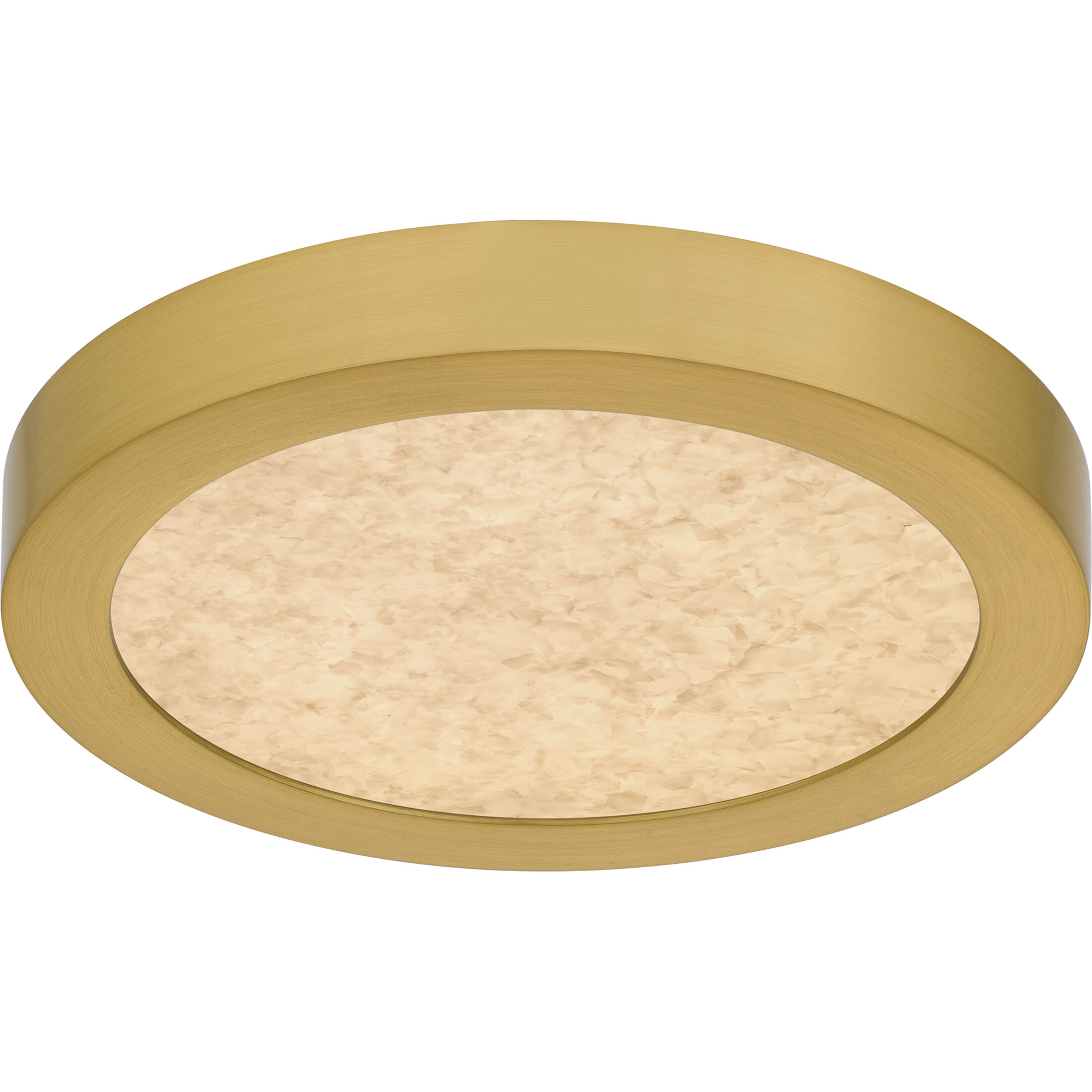 Outskirts LED 7.5 inch Brushed Gold Flush Mount Ceiling Light, Small