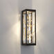 Aerie LED 6 inch Black and Gold Bath Vanity Light Wall Light