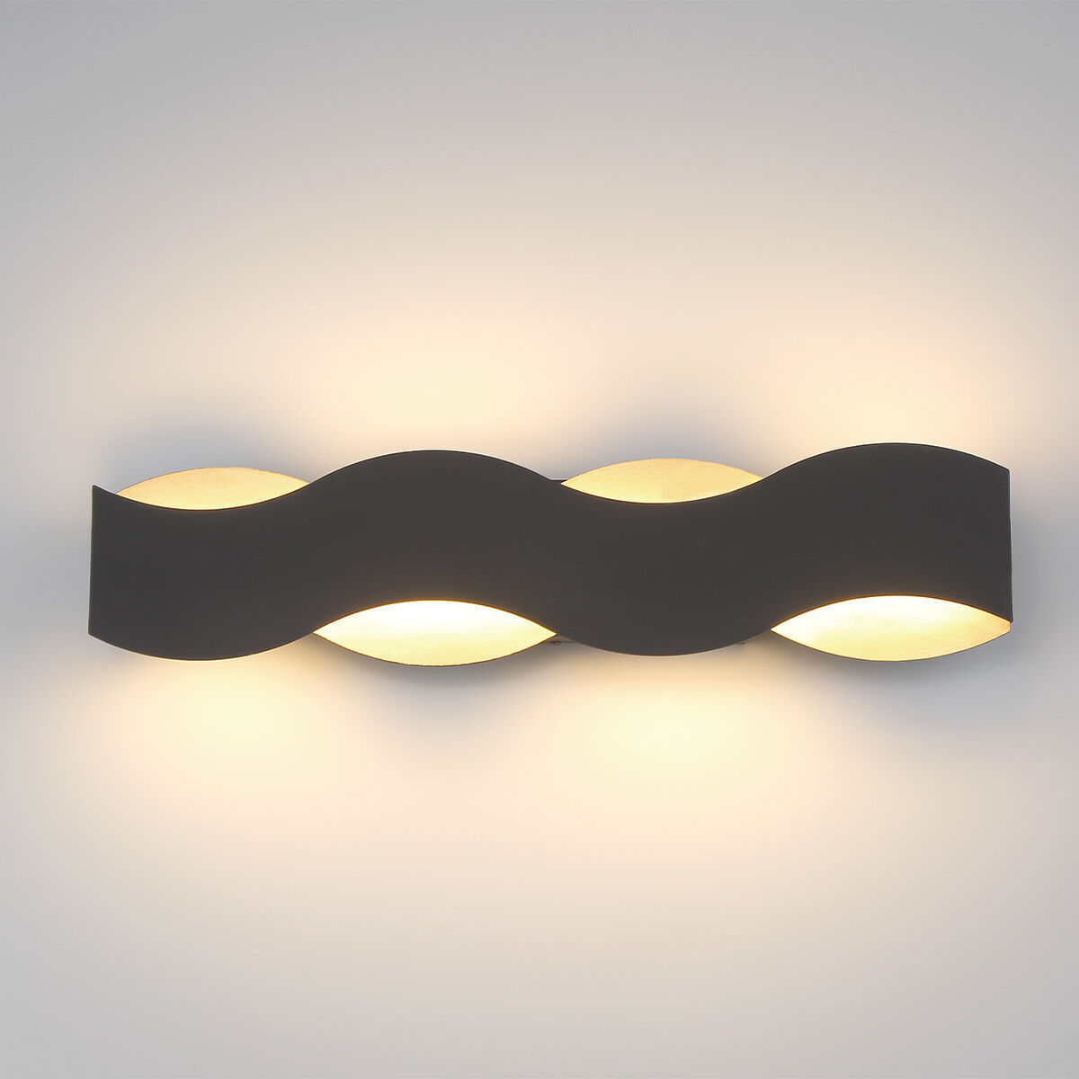 Vaughan LED 24 inch Silver and Black Vanity Light Wall Light