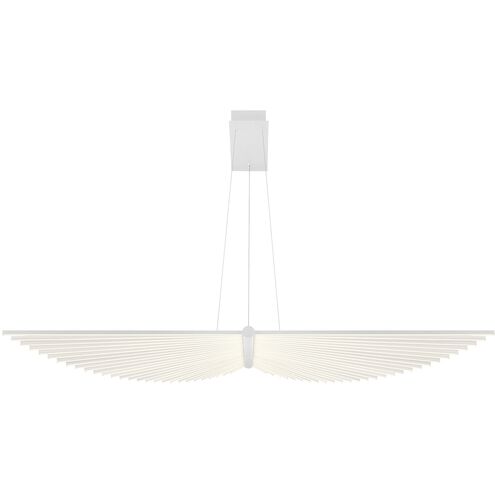 Seraph LED 15.25 inch White Chandelier Ceiling Light