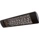 EF40 Series 9 X 8 inch Black Electric Patio Heater in Astra
