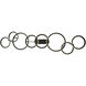 Giro LED 13.5 inch Black Chandelier Ceiling Light