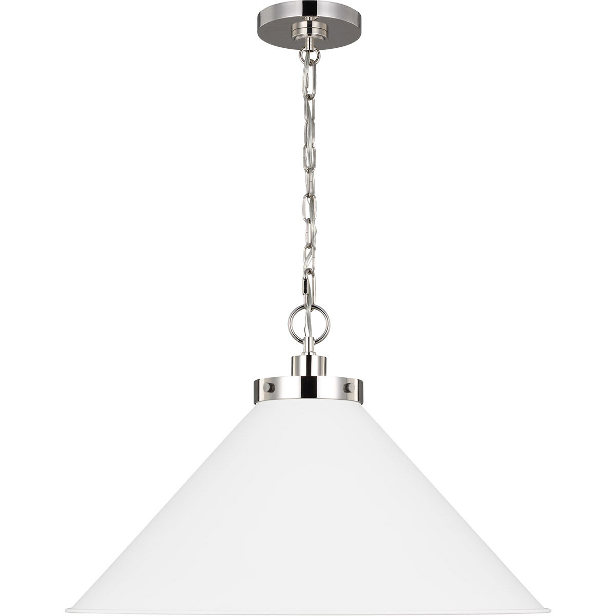 C&M by Chapman & Myers Wellfleet 1 Light 23.50 inch Pendant
