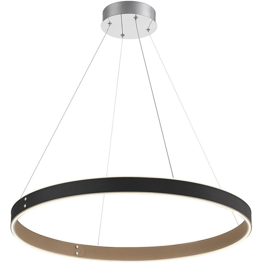 Verdura LED 28.5 inch Black Pendant Ceiling Light