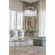 Manilow 6 Light 19 inch Brass Chandelier Ceiling Light