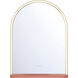 Serin 24 X 1 inch Apricot Brandy Mirror Accessory
