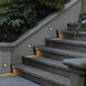Ontario LED 2.94 inch Graphite Outdoor In Wall in Graphite Grey