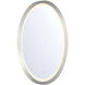 Artell 32 inch Brushed Silver LED Mirror