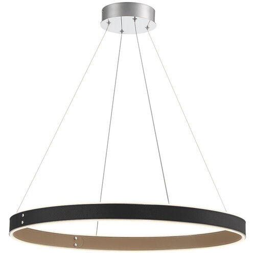 Verdura LED 28.5 inch Black Pendant Ceiling Light