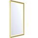 Artell 42 X 30 inch Brushed Gold LED Mirror