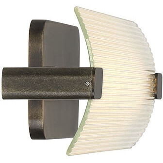 Neoness LED 24.5 inch Weathered Brass Vanity Light Wall Light in Clear