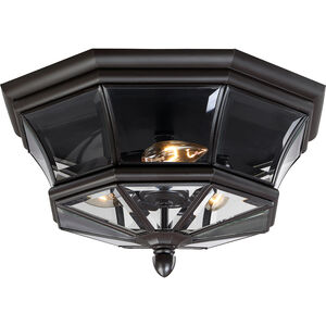 Newbury 3 Light 15.25 inch Outdoor Ceiling Light