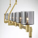 Decato Linear Chandelier Ceiling Light