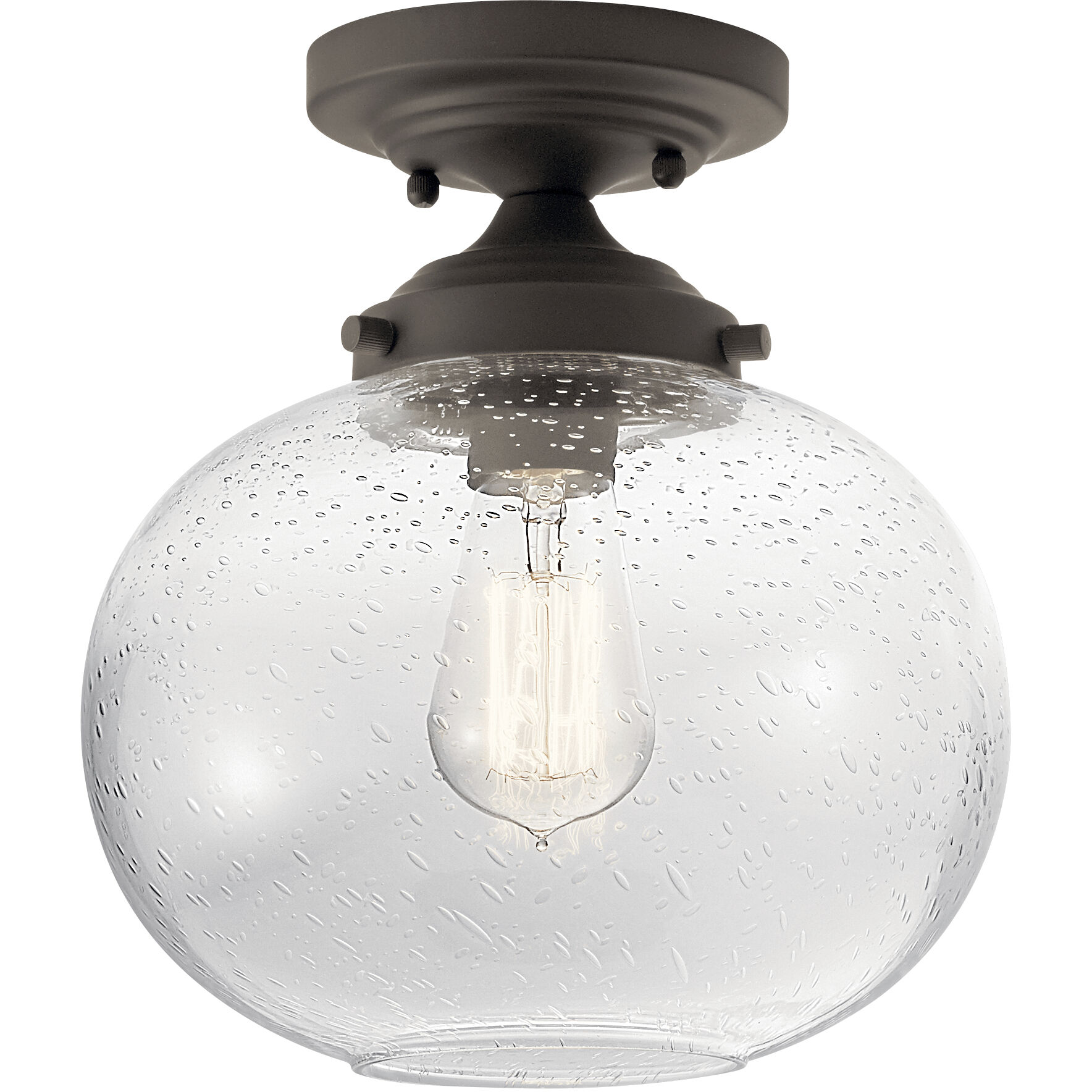 Avery 1 Light 9.75 inch Semi-Flush Mount